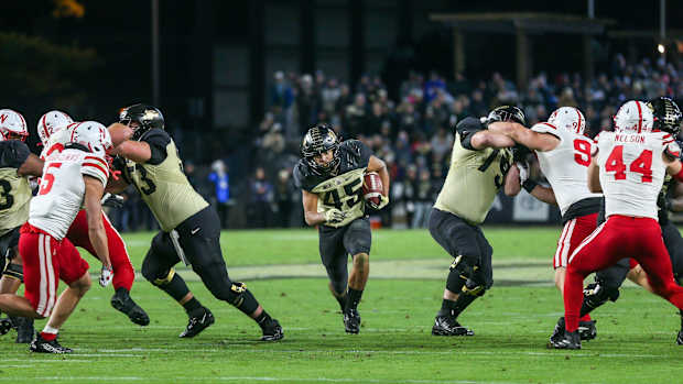 Devin Mockobee run Nebraska vs Purdue football 2022 USATSI_19242689
